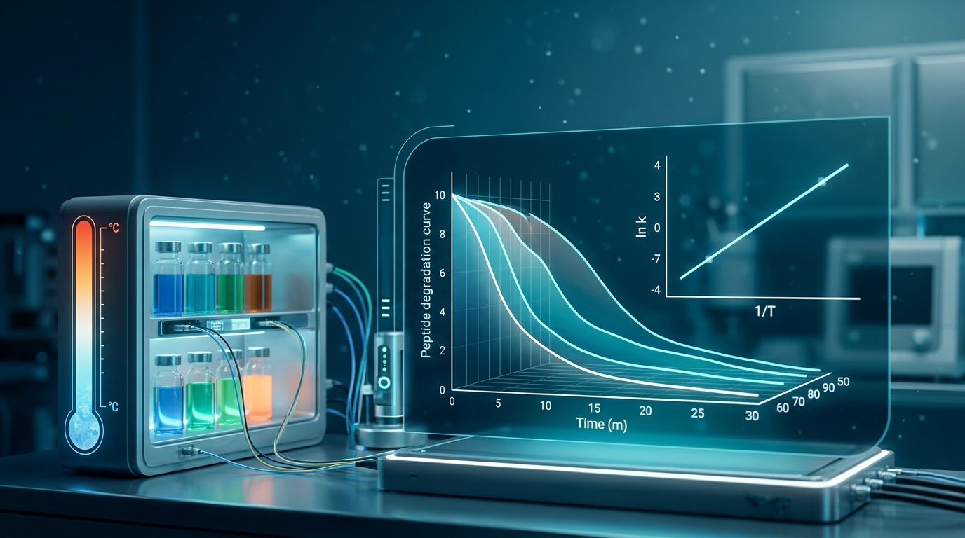 Peptide Shelf-Life Modeling with Arrhenius Kinetics: QC Decisions for Research Storage